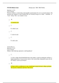 American Public University-PSYC300 Midterm Exam
