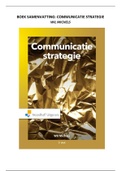 Complete Samenvatting Communicatie Strategie Wil Michels (3e druk)