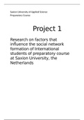 Factors that influence the networking of International Students 