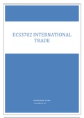 ECS3702 2017 EXAM PACK