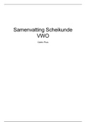 Complete eindexamen Samenvatting Scheikunde  VWO