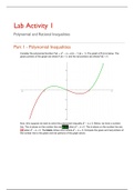 Polynomial and Rational Inequalities