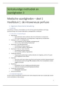 Samenvatting verloskundige methodiek en vaardigheden 3 (deel medische 1 en medische 2)