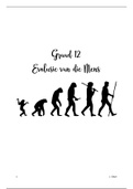 Graad 12 Evolusie van die mens