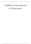 1JM06 Human Aspects of Innovation Article Summary