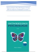 Samenvattingen boek ontwikkelingspsychologie