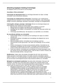 Hoorcollege aantekeningen + uitwerking begrippen uit boek en hoorcolleges - Inleiding Criminologie Universiteit Utrecht