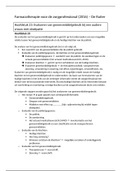 Samenvatting Farmacotherapie voor de zorgprofessional hoofdstuk 23