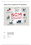 eindverslag Supply Chain Management - FST Nederland