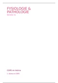 Samenvatting Fysiologie & Pathologie Blok 3.1 (DAW)