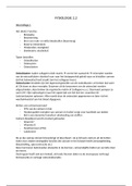 Complete samenvatting hoorcollege nutrition fysiologie 2.2
