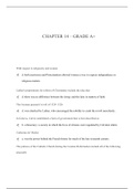 Chapter 14 Quiz - Already Graded A+