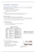 HD ELEC3802: Summary Notes + Practical Notes
