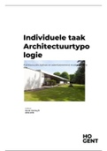 Architectuurtypologie_Paper omtrent beschrijven van een architecturale woning