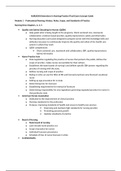 NUR 2058 Dimensions in Nursing Practice Final Exam Concept Guide