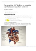 H6: Werking en regulatie van het cardiovasculaire systeem. Inspannings- en sportfysiologie
