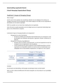 Organisatie Theorie en Dynamiek E-book samenvatting