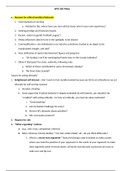 SPTE 385 Final Study guide