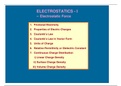 Physics 1 electrostatics complete basics color notes 