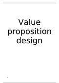 value proposition design samenvatting 