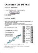 DNA Code of Life and RNA