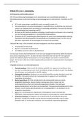Samenvatting Witboek PET - H.3 en 4