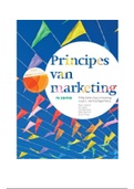 Principes van marketing 7e editie, samenvatting