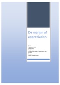 Essay Margin of Appreciation (Staatsrecht B2)