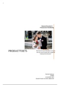 Producttoets Professionele Ontwikkeling (maatschappelijke kaders)