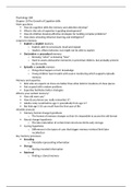 Psychology 308 chapter 10 notes 