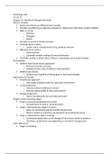 Psychology 308 chapter 12 notes 