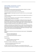 Uitwerking / aantekeningen HC 1 t/m 11 Economie van de Managementwetenschappen (Cijfer: 8)