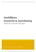 Hoofdlijnen Economie & Jaarrekening | Radboud Universiteit Nijmegen