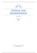Proeve van Bekwaamheid