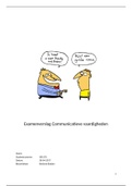Eindverslag communicatieve vaardigheden social work (cijfer 7,5)