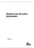 Mobiliteit_Paper omtrent werken aan de Leien Antwerpen