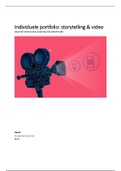 Portfolio (documentaire & speelfilm analyse): beeld storytelling & video.