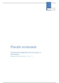 Fiscale Economie eindtentamen