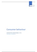 Consumer behavior samenvatting hoofstukken 2 t/m 6, tussentoets 1 consument en marketing Tilburg University bedrijfseconomie