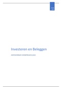 Aantekeningen Verdiepingscolleges (2) Investeren en Beleggen Bedrijfseconomie Tilburg University