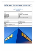 IKEA; een disruptieve industrie? Cijfer 8.9 (2019)