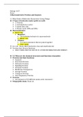 Biology 1107 Unit 1 notes