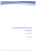 Business Information Systems - Lecture Notes 