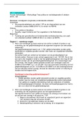 Hoor- en werkcollege aantekeningen Methodologie van het belastingrecht - inclusief samenvatting boek/artikelen