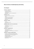Meso-economie en bedrijfsomgeving samenvatting (hele boek)