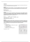 Customer Analytics - Assignment Notes