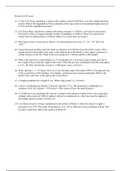 Midterm #3 Practice Questions