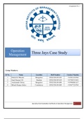 THREE JAYS CORPORATION case study