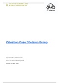 Case valuation D'Ieteren 2019-2020