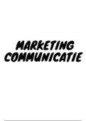 Marketingcommunicatie I